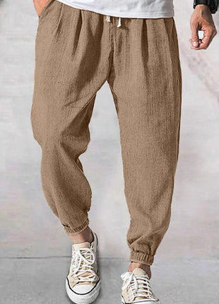 Casual Fashion Loose Men's Summer Ankle Banded Pants