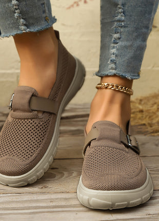 Breathable And Comfortable Slip-on Soft Bottom Sneaker