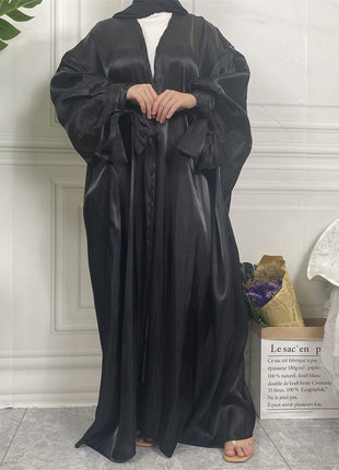 Leisure Fashionista Satin Abaya
