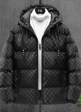 Autumn And Winter Casual Popular Padded Hooded Cotton Coat