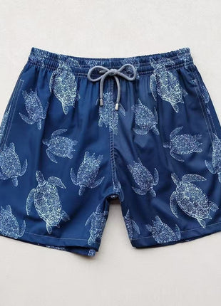 Navy Turtles Beach Trunk