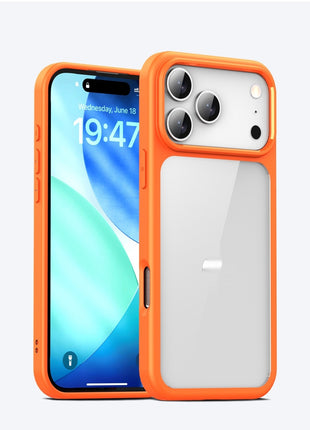 iPhone 17 Drop-proof Soft Edges Hard Shell Case