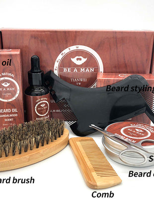 Beard Care Set Beard Oil and Beard Cream