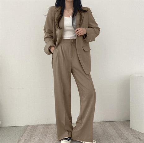 Korean Style Casual Suit Set