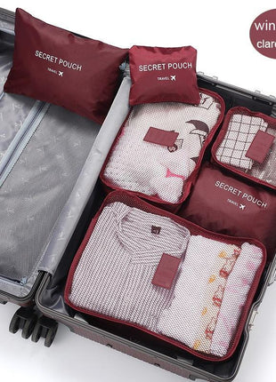 Travel Packing Organizer Bag Set 6-pcs