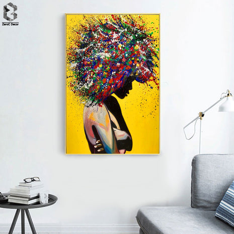 Flower Girl - 60x90 cm
