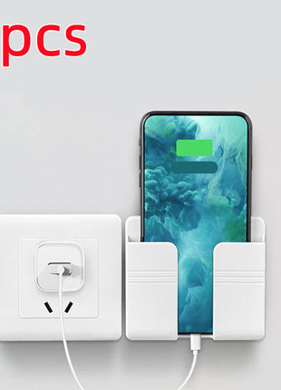 Mobile Phone Charging Storage Rack Punch-free Sticky Storage Box