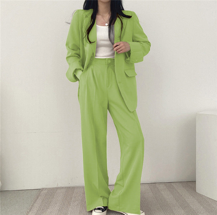 Korean Style Casual Suit Set