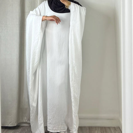 Waist-tight Batwing Sleeve Abaya