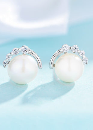 fashion 925 silver earrings