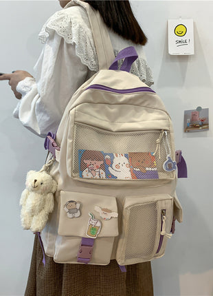Harajuku College Style Fashion Backpack