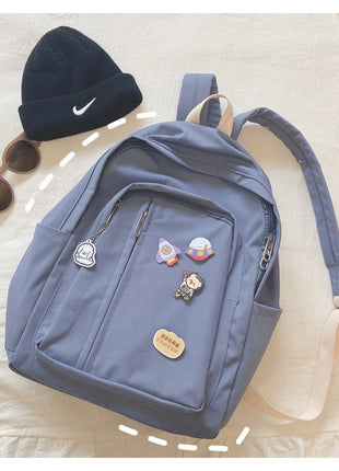 Junior High School Student School Bag Korean Version Harajuku U Japanese Middle School Student Mori High School Backpack