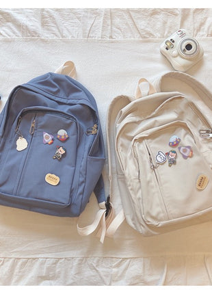 Junior High School Student School Bag Korean Version Harajuku U Japanese Middle School Student Mori High School Backpack