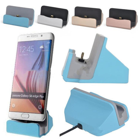 Micro USB Type C Docking Station, Charger Stand For iPhone, Xiaomi & Redmi