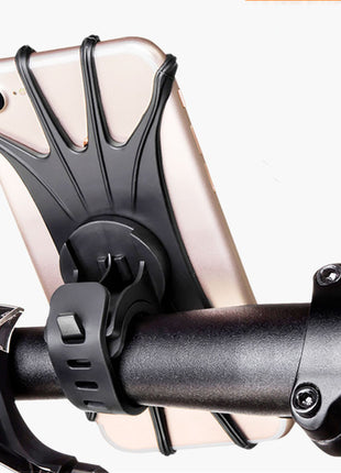 Bicycle Scooter Mobile Silicone Holder 180 Rotating