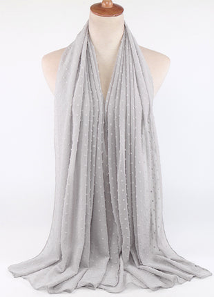 Thick Chiffon Long Scarf