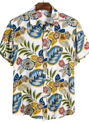 Men's Cotton Short Sleeve Shirt