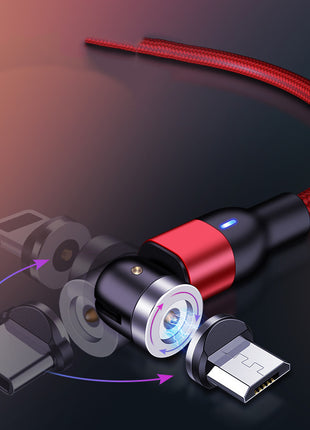 Magnetic Charging Cable Rotating 540 Degree