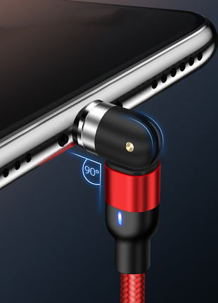 Magnetic Charging Cable Rotating 540 Degree