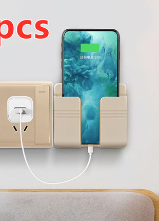 Mobile Phone Charging Storage Rack Punch-free Sticky Storage Box