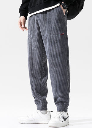 workwear sports corduroy casual pants