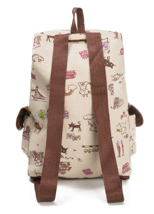 LOVELY CAT DRAWSTRING BACKPACK