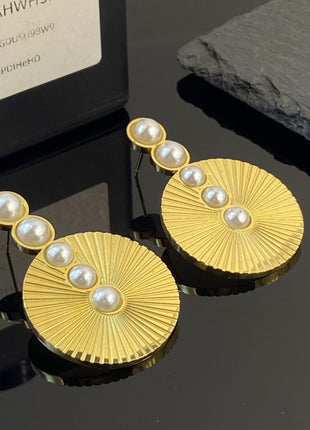 Gold Eight-Point Star Titanium Steel Combination