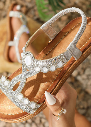 Frosted Bohemian Sandals