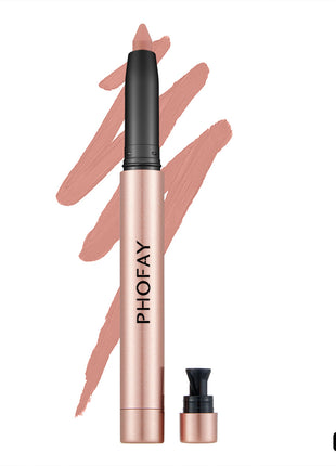 PHOFAY Matte Lip Liner + Lipstick Pen