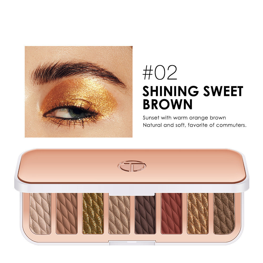 CHAMELEON PIGMENT 8-color Eyeshadow Palette High Gloss