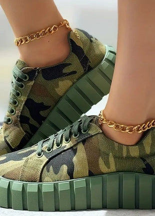 Lace-up Canvas Shoes