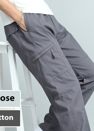 Pure Cotton Casual Pants