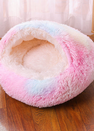 Pet House Warm Room Semi-surrounded Kennel Can't Be Broken