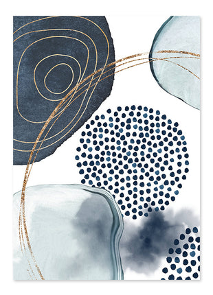 Abstract Shapes - 60x90 cm