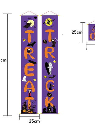 Halloween Decoration Outdoor Banner Set