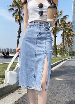 One Step Sheath Skirt