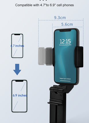 Travel Mobile Phone Holder Foldable 360 Degree Rotation