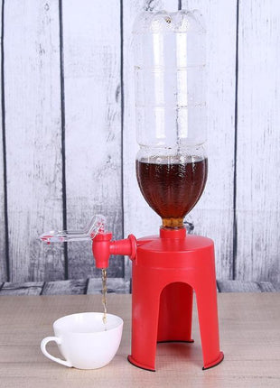 Beverage Dispenser Bottle Upside Down Drinking Gadget Party Home Bar Kitchen Gadget