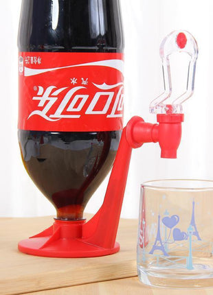 Beverage Dispenser Bottle Upside Down Drinking Gadget Party Home Bar Kitchen Gadget