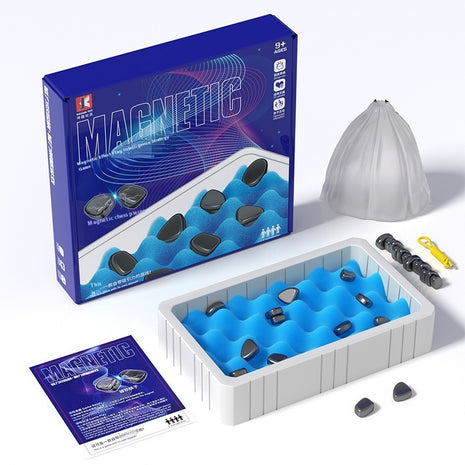 Magnetic Effect Double Board Game Logic Thinking Training Toys Leisure Magnetic Suction Battle Chess