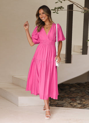 Ruffled Vacation Dress