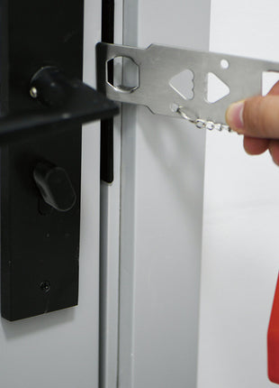 Portable Dual-Use Door Stopper Lock