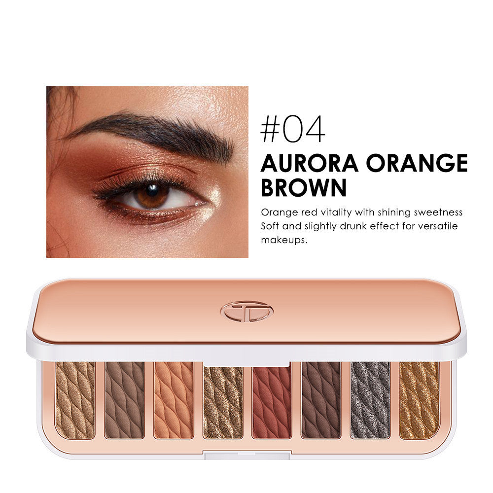 CHAMELEON PIGMENT 8-color Eyeshadow Palette High Gloss