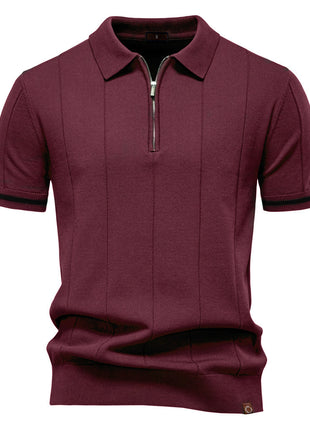 Fashion New Business Casual Short Sleeve Polo