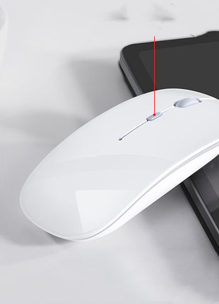 Wireless Bluetooth Mouse For Rechargeable Laptop Compatible with Apple Models
