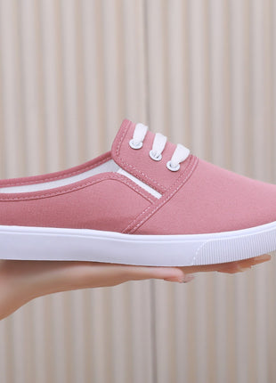 Slip-on Canvas Mule