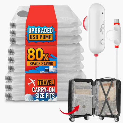 Travel Bags with Vacuum Compression Lightweight