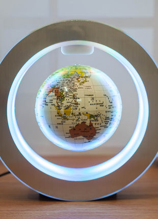 World Map LED Floating Magnetic Levitation Light