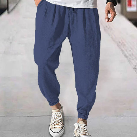 Casual Fashion Loose Men's Summer Ankle Banded Pants