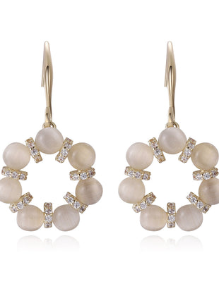 Fashionable Circle High-end Earrings